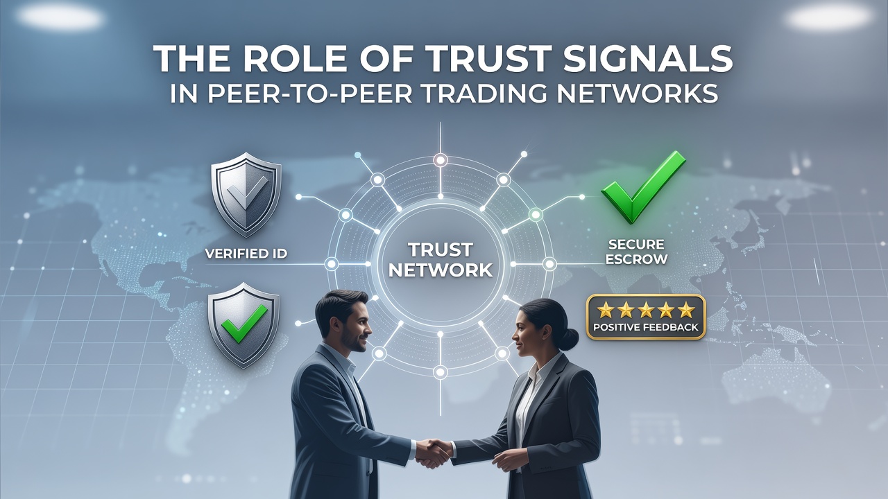 The Role of Trust Signals in Peer-to-Peer Trading Networks