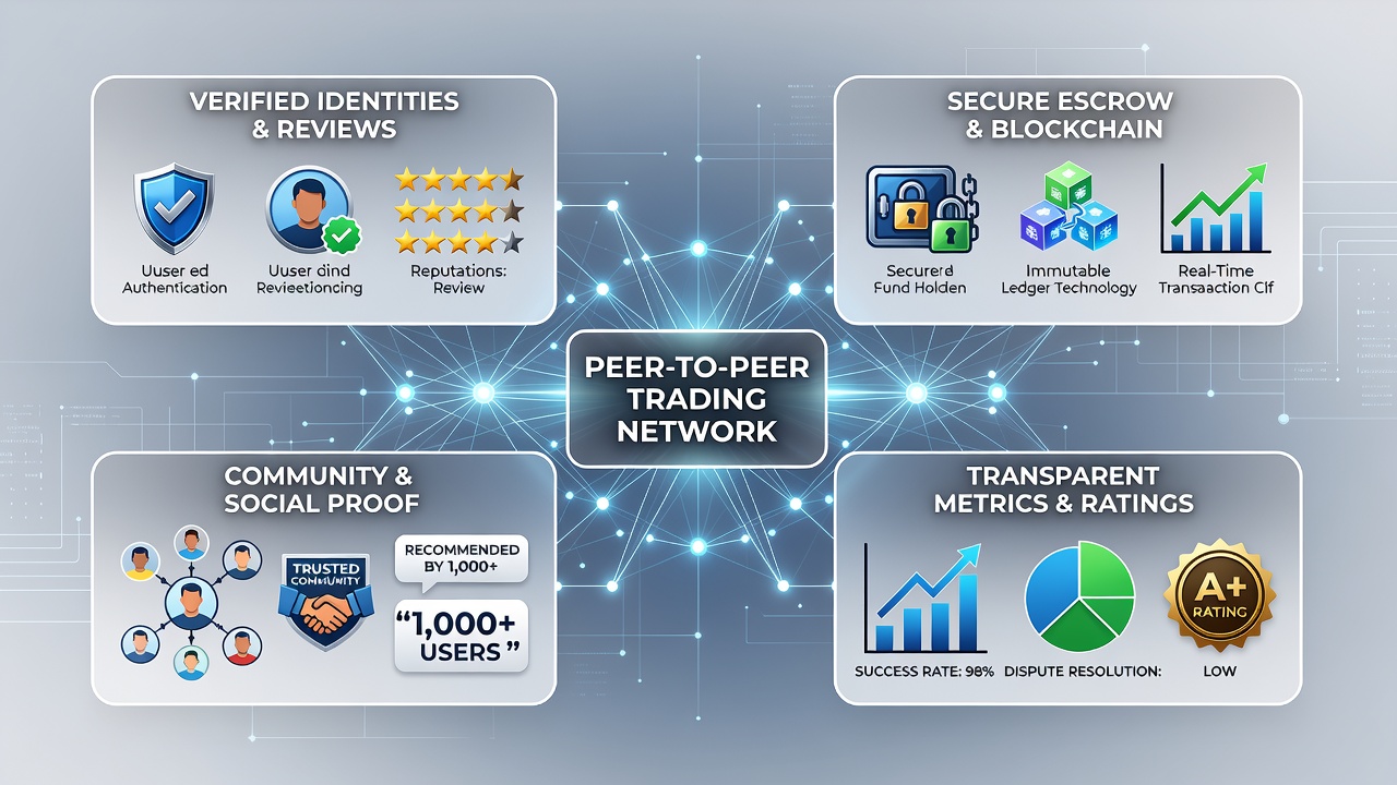 Graph showing increased transaction volumes on platforms after trust signal features were introduced